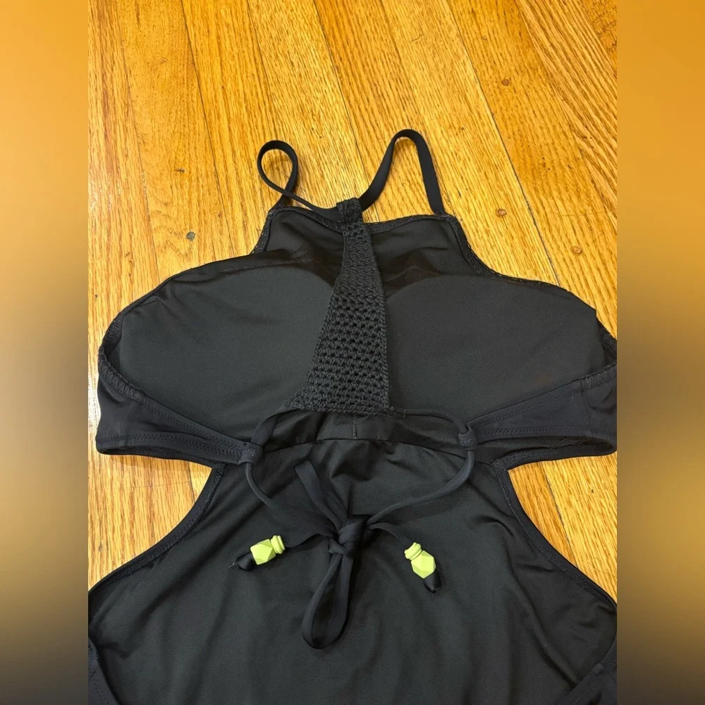Victoria's Secret Black Cut Out One Piece Swimsuit - Picture 6 of 7